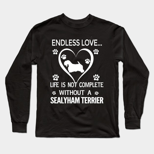 Sealyham Terrier Lovers Long Sleeve T-Shirt by bienvaem